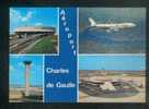 CPSM - Roissy - Aéroport Charles De Gaulle ( Multivues Avion Air France  Airport Tour De Contrôle Ed. P.I.  272) - Roissy En France