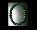 Collieren Galalithe Beau Vert Lumineux Années 50 / Vintage 50's Galalithe Necklace - Halsketten