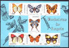 Angola 1981 Yv. BF 6 Fauna Butterflies MNH - Angola