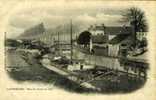 59 .LANDRECIES .  PONT DU CANAL EN 1895 . ( LES PENICHES ). - Landrecies
