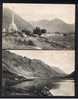 2 Early Postcards Macdonald's Monument & Glencoe Village - Loch Treachtan Argyll Scotland - Ref 528 - Argyllshire