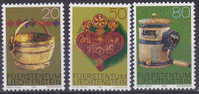 LIECHTENSTEIN - Michel - 1980 - Nr 747/49 - MNH** - Unused Stamps