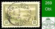 Canada (Unitrade & Scott # 269 - Great Bear Lake) (o) F - Nice Cancellation - Used Stamps