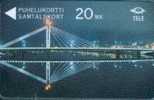 # FINLAND MD21 The Bridge Jatkankynttila 20 Magnetic 07.92 Tres Bon Etat - Finlande