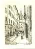 DRAGUIGNAN ( Var )  . Rue Et église. Dessin - Draguignan