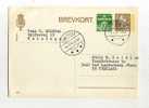 - DANEMARK . 2 ENTIERS  SUR CP DE 1967 . - Enteros Postales