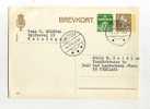 - DANEMARK . 2 ENTIERS  SUR CP DE 1967 . - Postal Stationery