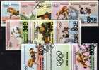 Olympiade Los Angeles 1984 Korea 2355/59 3ZD O 14€ Olympischer Kampfsport Ringen Judo Schießen Boxen Se-tenant Of Corea - Lucha