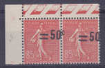 VARIETE N° 221  TYPE SEMEUSE  NEUFS LUXES VOIR DESCRIPTIF - Unused Stamps