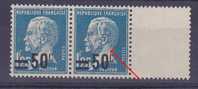VARIETE N° 222  TYPE PASTEUR    NEUFS LUXES VOIR DESCRIPTIF - Unused Stamps