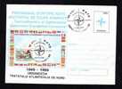 Romania 1999 Rare Enteire Postal PMK NATO Scientific & Environmental Affairs Division. - NATO