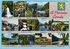 CPSM Franche Comté, Multivues, Pontarlier Joux Lods Ornans Besancon ... (25) Blason - Franche-Comté