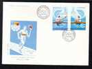 Romania 1980 Olimpyc Games  With  Rowing  FDC ! - Canoë