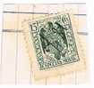 Timbre Movil 15 Cts Verde Azul.  Manuscrito 1952 - Revenue Stamps