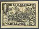 Viñeta PI De LLOBREGAT (Barcelona), Guerra Civil 5 Cts. Sofima 1s - Vignetten Van De Burgeroorlog