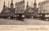 BELGIQUE-ANVERS Le Marché Couvert-MB - Cartoline Stereoscopiche