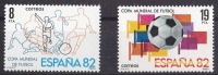 ESPAÑA 1980 - CAMPEONATO DEL MUNDO DE FUTBOL - Edifil Nº 2570-2571 - Yvert 2217-2218 - 1982 – Spain