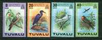 Tuvalu      Wild Birds   Set     SC#  73-76  MNH** - Tuvalu