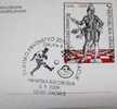 2009 CROATIA CANCELATION ON POSTAL CARD CROATIA - BELARUS QUALIFICATION FOR FIFA WORLD CUP SOCCER FOOTBALL FUSSBALL - 2010 – Sud Africa