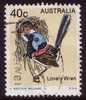 1979 - Australian Birds Definitive Issues 40c LOVELY WREN Stamp FU - Gebraucht