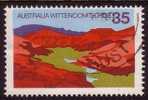 1976 - Australian Scenes Definitive Issue 35c WITTENOOM GORGE Stamp FU - Used Stamps