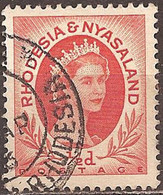 RHODESIA & NYASALAND..1954..Michel # 1 A...used. - Rhodésie & Nyasaland (1954-1963)