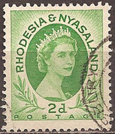 RHODESIA & NYASALAND..1954..Michel # 3...used. - Rodesia & Nyasaland (1954-1963)