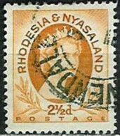 RHODESIA & NYASALAND..1954..Michel # 4...used. - Rhodesia & Nyasaland (1954-1963)