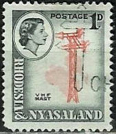 RHODESIA & NYASALAND..1959..Michel # 20 A...used. - Rodesia & Nyasaland (1954-1963)