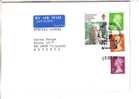 GOOD GB Postal Cover To ESTONIA 2005 - Good Stamped: Elizabeth II ; Franklin - Cartas & Documentos