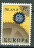 Iceland 1967 7k Europa Issue #389 - Usados