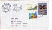 GOOD USA Postal Cover To ESTONIA 2003 - Good Stamped: Militaru Academy ; Kwanzaa ; James Cook - Brieven En Documenten