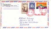 GOOD USA Postal Cover To ESTONIA 1995 - Good Stamped: Florida ; Tom Sawyer - Covers & Documents