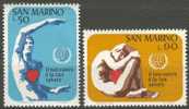 Saint-Marin N° 820 à 821 ** - Unused Stamps