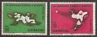 SAINT MARIN  1964  Baseball Players  Scott A115 N° 604/605 Neufs ** - Neufs