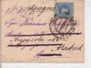 DVP.113/ Timbre Sur LETTRE - 25 Cent - Gebraucht