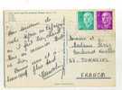 - ESPAGNE 1961/70  . AFFRANCHISSEMENT COMPOSE SUR CP DE 1967  POUR LA FRANCE - Cartas & Documentos
