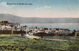 PALESTINE : GENERAL VIEW Of TIBERIAS With LAKE - CARTE POSTALE VOYAGÉE En 1927 (e-360) - Palestine
