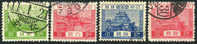 Japan 194-97 Used Set From 1926-37 - Gebraucht