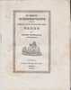 MARCHISIELLO V. - IN MORTE DI M. CAPUTO - POTENZA 1843 - Oude Boeken