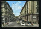 S1709 CARTOLINA ILLUSTRATA CAMPANIA AVELLINO CORSO VITTORIO EMANUELE AUTOMOBILE FIAT 600 FG V. - Avellino