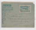 India 6as Air Mail, Air Letter, Aerogramme, Postal Stationery, Used From India To Sigapore - Airmail