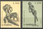 Saint-Marin N° 873 à 874 ** - Unused Stamps
