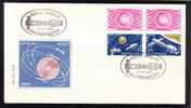 Romania 1975 Cover FDC Espace "APOLO-SOIUZ " . - FDC