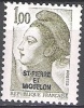 Saint-Pierre & Miquelon 1986 Michel 529 Neuf ** Cote (2007) 0.50 Euro Liberté De Gandon - Unused Stamps