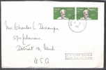 S999.-.IRELAND / IRLANDA.-. 1969 - MAHATMA  GANDHI - CIRCULATED FIRST DAY  COVER BAILE À THACLIATH  TO U.S.A. - Mahatma Gandhi