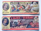 NERBINI ORIGINALI (non Ristampe) Lotto 2 Piccoli Albi Grandi Avventure RIP KIRBY - 1949 - Classic (1930-50)