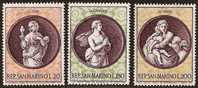 SAINT MARIN  1969  Faith By Raphael   Scott A141 N° 713/715 Neufs ** - Unused Stamps