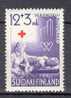 Finland 1951 Mi. 393  12 (M) + 3 (M) Red Cross Rotes Kreuz Croix Rouge Donating Blood MNH - Nuevos