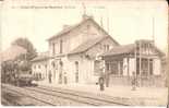 SAINT-PIERRE-le-MOUTIER - La Gare (train En Gros Plan) - Saint Pierre Le Moutier